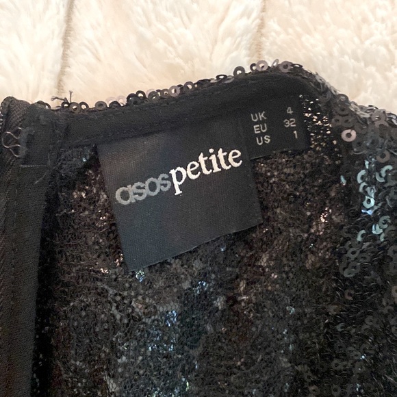 ASOS Black Sequin Romper - Picture 3 of 3